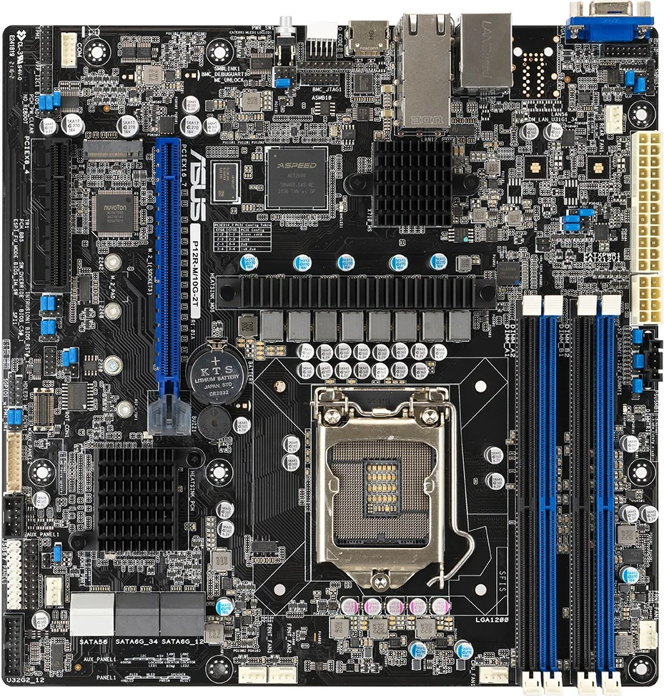 Pllaka amë për server ASUS, micro ATX