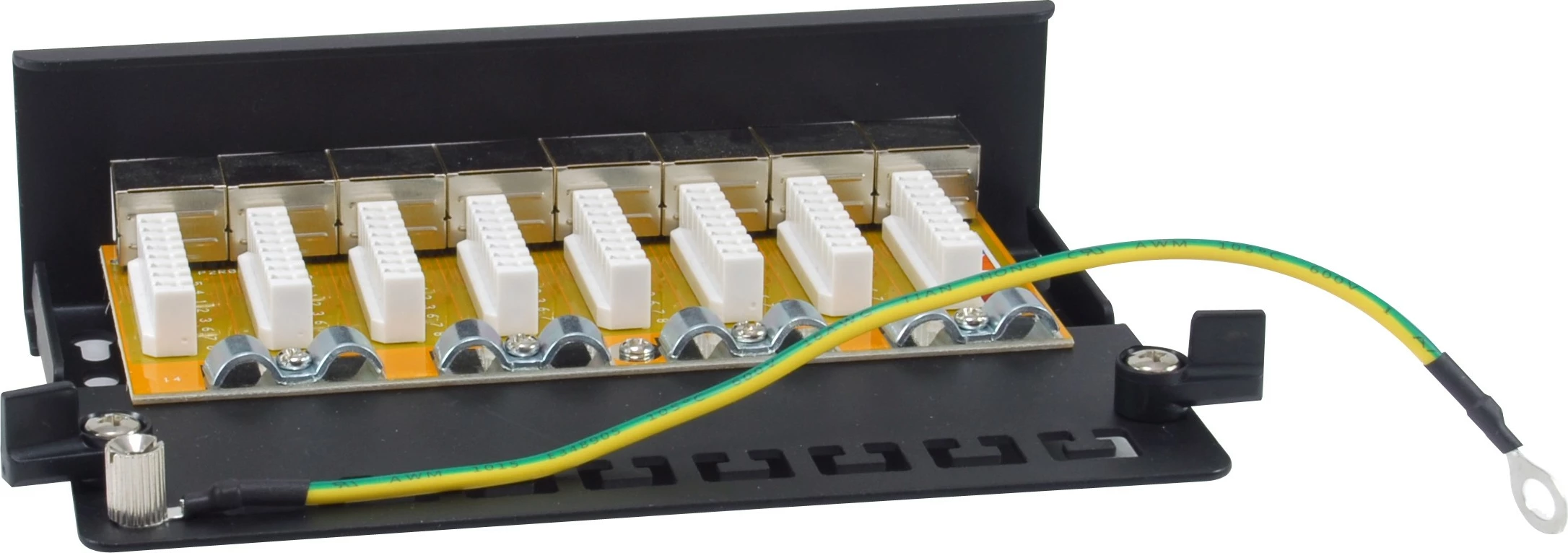 Aksesor rrjeti Equip 326621, 8 porte, 10GBase-T, RJ-45, Cat6a, e zezë