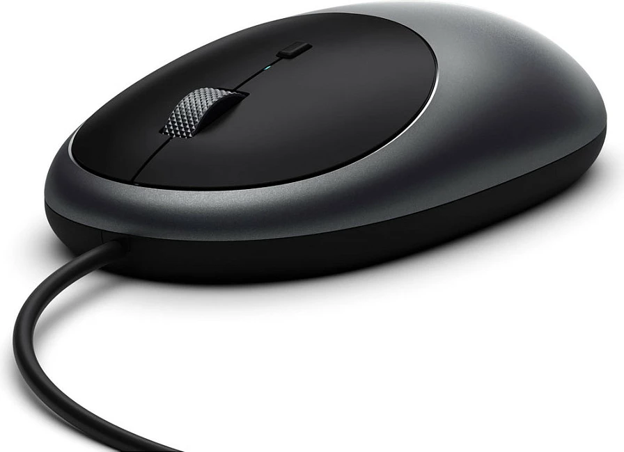 Maus Satechi C1 USB-C ST-AWUCMM, me kabllo, Space Gray