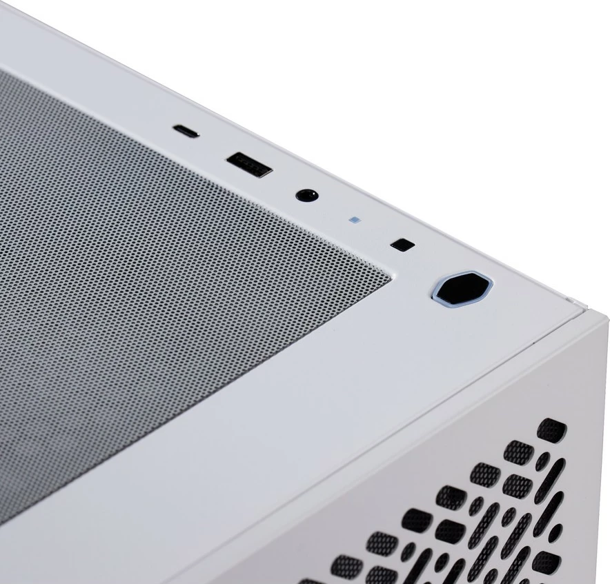 Kasë Cooler Master Elite 302, midi tower, e bardhë