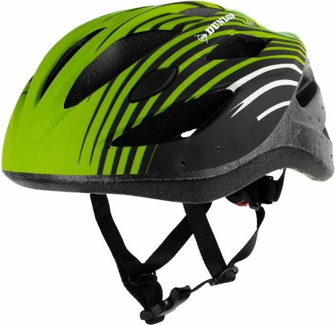 Helmetë biçiklete Dunlop 2105625, e gjelbër, M (55-58 cm)