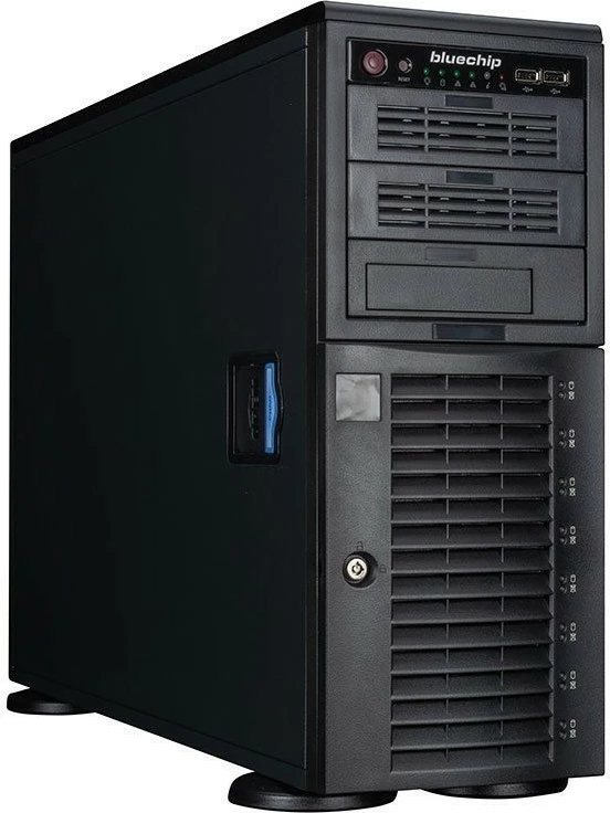 Server bluechip SERVERline T50306s, 2x AMD EPYC 7313, 64GB RAM, 2x480GB SSD, zi