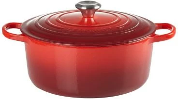 tenxhere gize Le Creuset Signature Roaster 26 cm e rrumbullakët, 21177260602430, e kuqe qershi