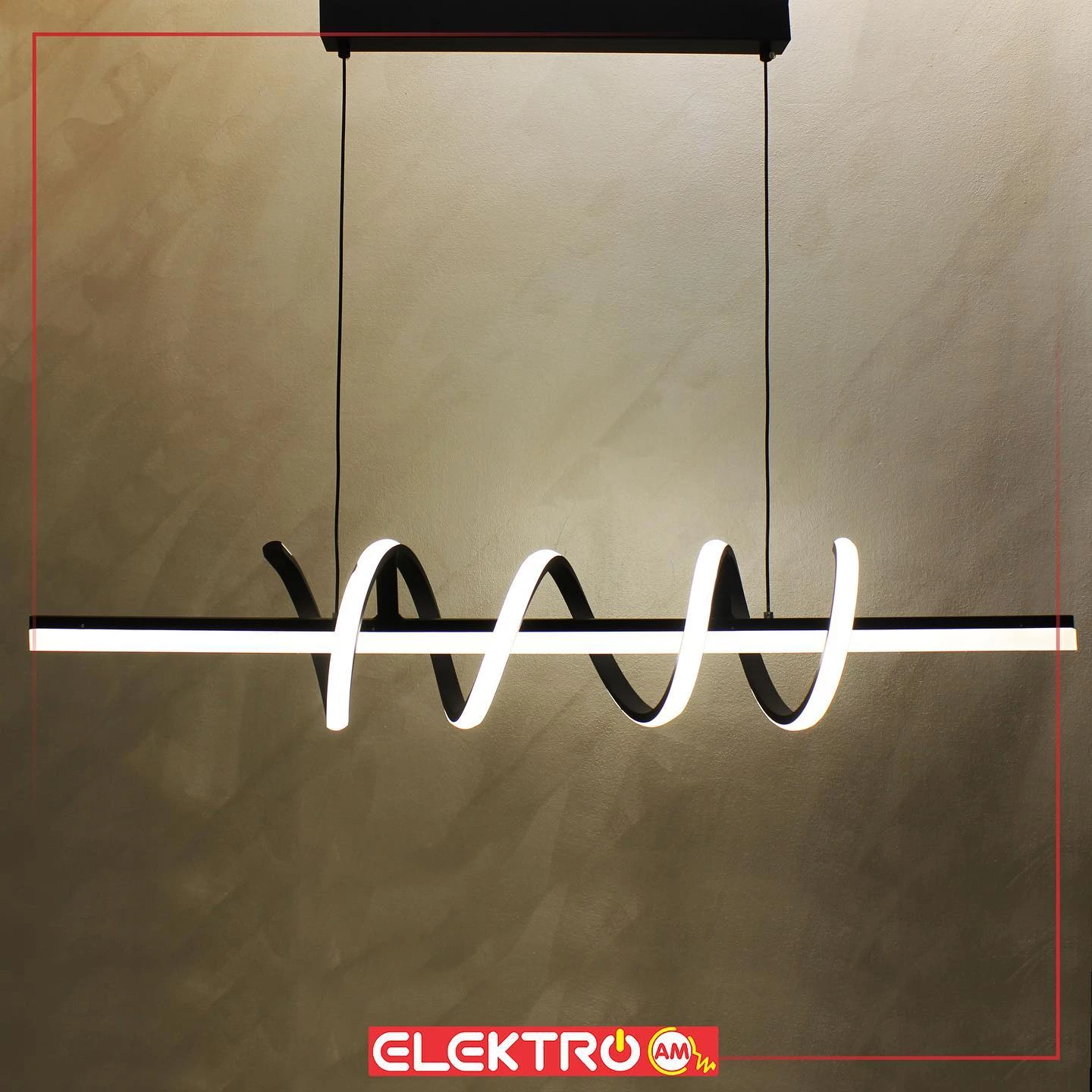 Abazhur LED linear 8131 BK