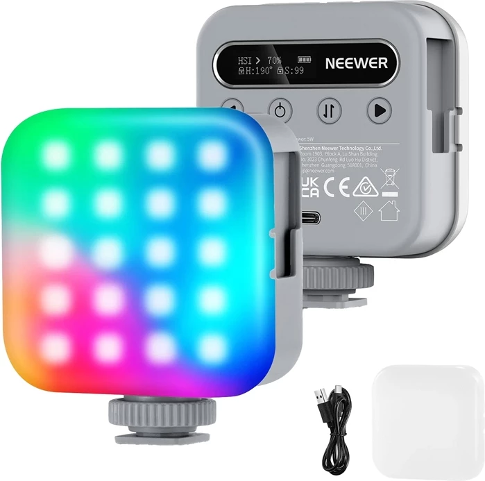 Dritë video magnetike RGB Neewer BL60C