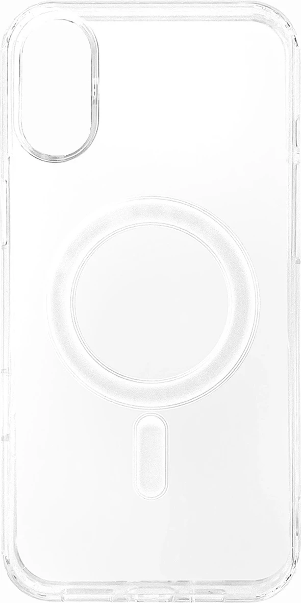 Mbështjellës Hurtel Ultra Clear Case me MagSafe për iPhone 16e, Transparent