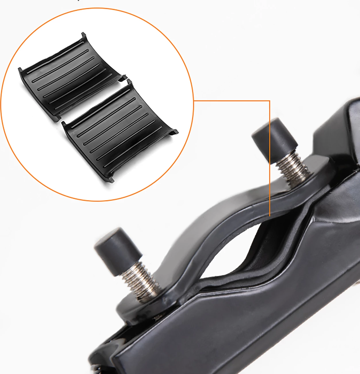 këmbë biçiklete e rregullueshme, Wozinsky, WSR-01, për rrota 24-29", kënd i rregullueshëm, bazë antirrëshqitje, aliazh alumini, e zezë