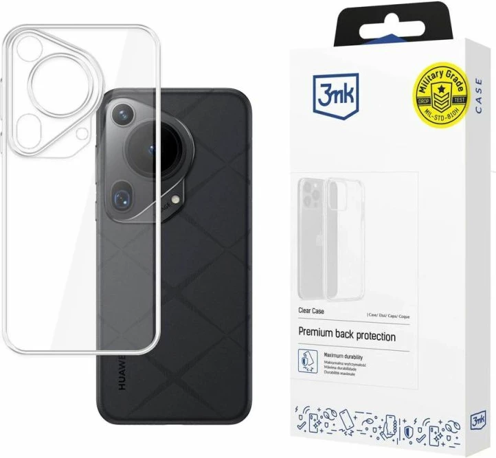 Kover për Huawei Pura 70 Ultra 3mk Clear Case, transparent