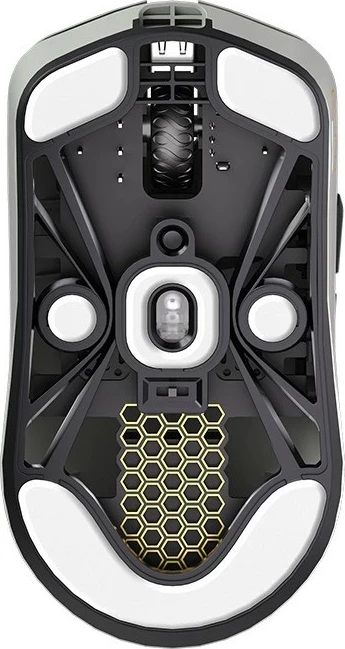 Maus gaming Lamzu Maya X, wireless/USB-C, 30000 DPI, 47 g, Cloud Grey
