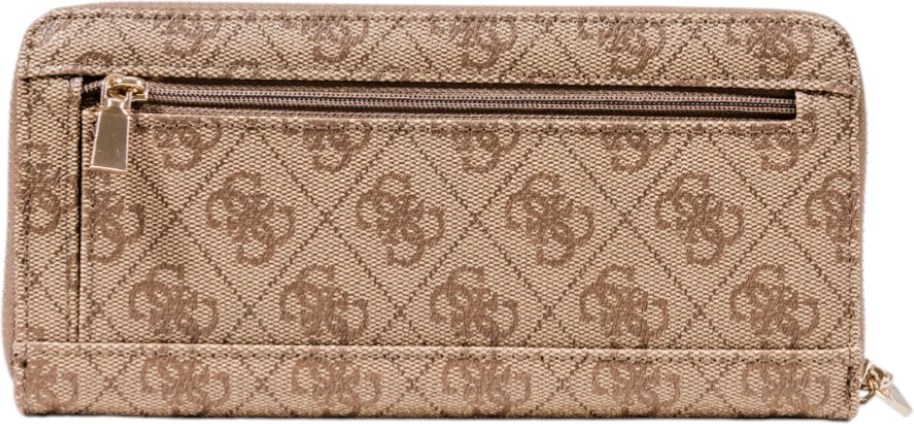 Portofol për femra Guess Laurel II SLG Large Zip Around SWSG74 59146, bezhë