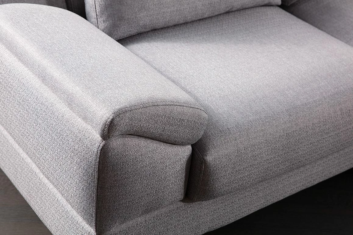 Kënd divan-krevat Atelier del Sofa, ngjyrë gri, (L2 + Chl djathtas)