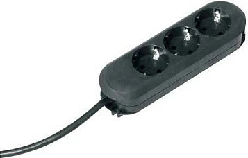 Zgjatues prizash Bachmann SMART, 3x Schuko, kabllo 5 m, 16A/3680W, i zi