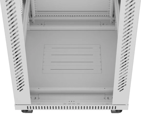 Kasë rack LANBERG Szafy RACK 19" 42U 600x800mm, këmbës, xham LCD, gri