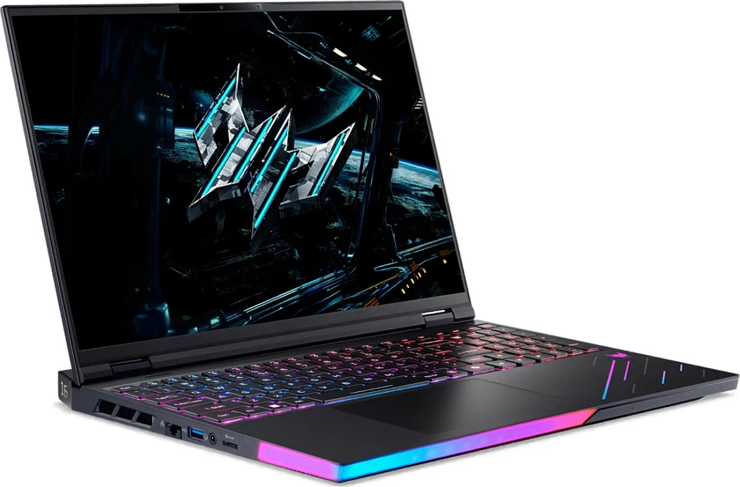 Laptop gaming Acer Predator Helios 16 PH16-73-96SW, Core Ultra 9, 64GB RAM, 2TB SSD, GeForce RTX 5090 24GB, 16" 2560x1600, Windows 11, RGB, e zezë