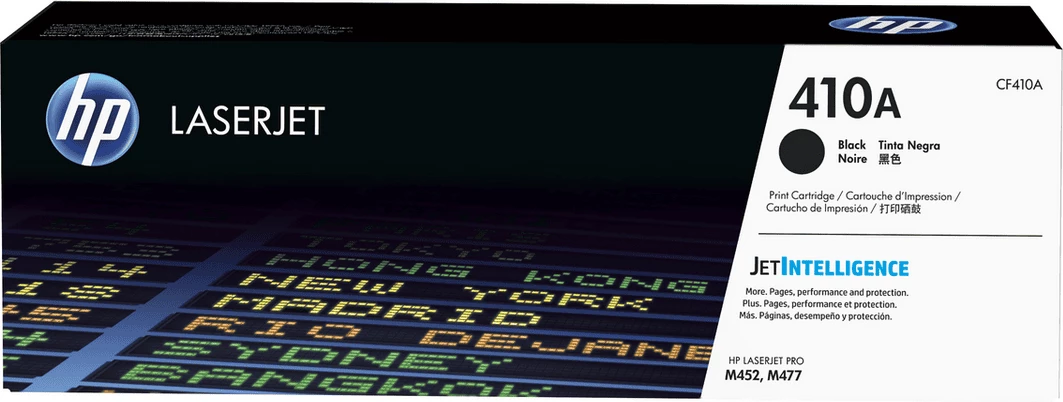 Toner HP 410A/CF410A, rendiment 2300 faqe, standard, zi