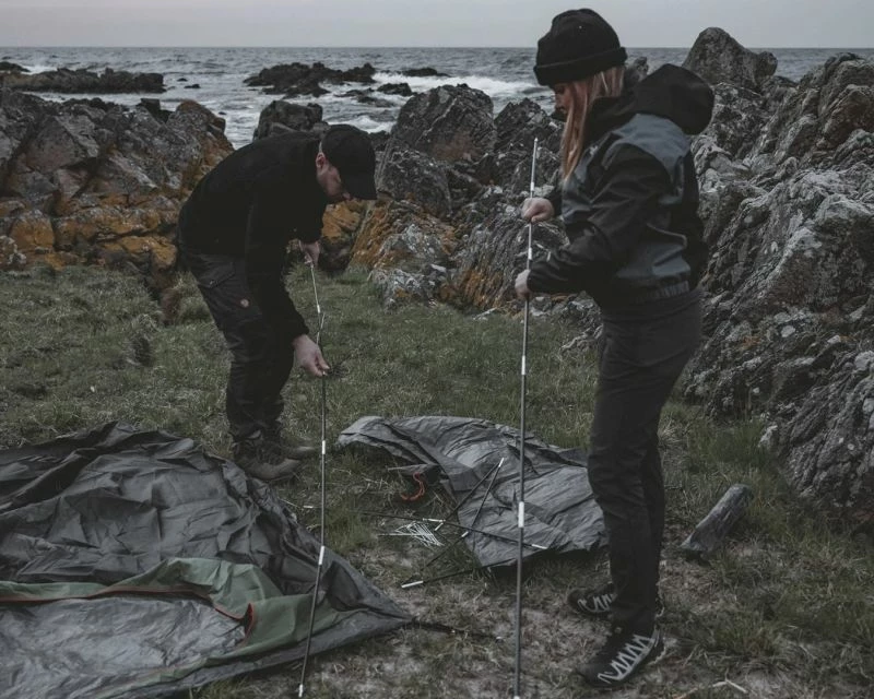 Tendë kampingu Easy Camp Setesdal 2, e gjelbër
