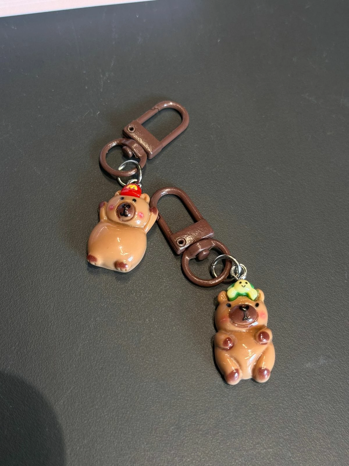 Set varëse çelësash me figurat Capybara