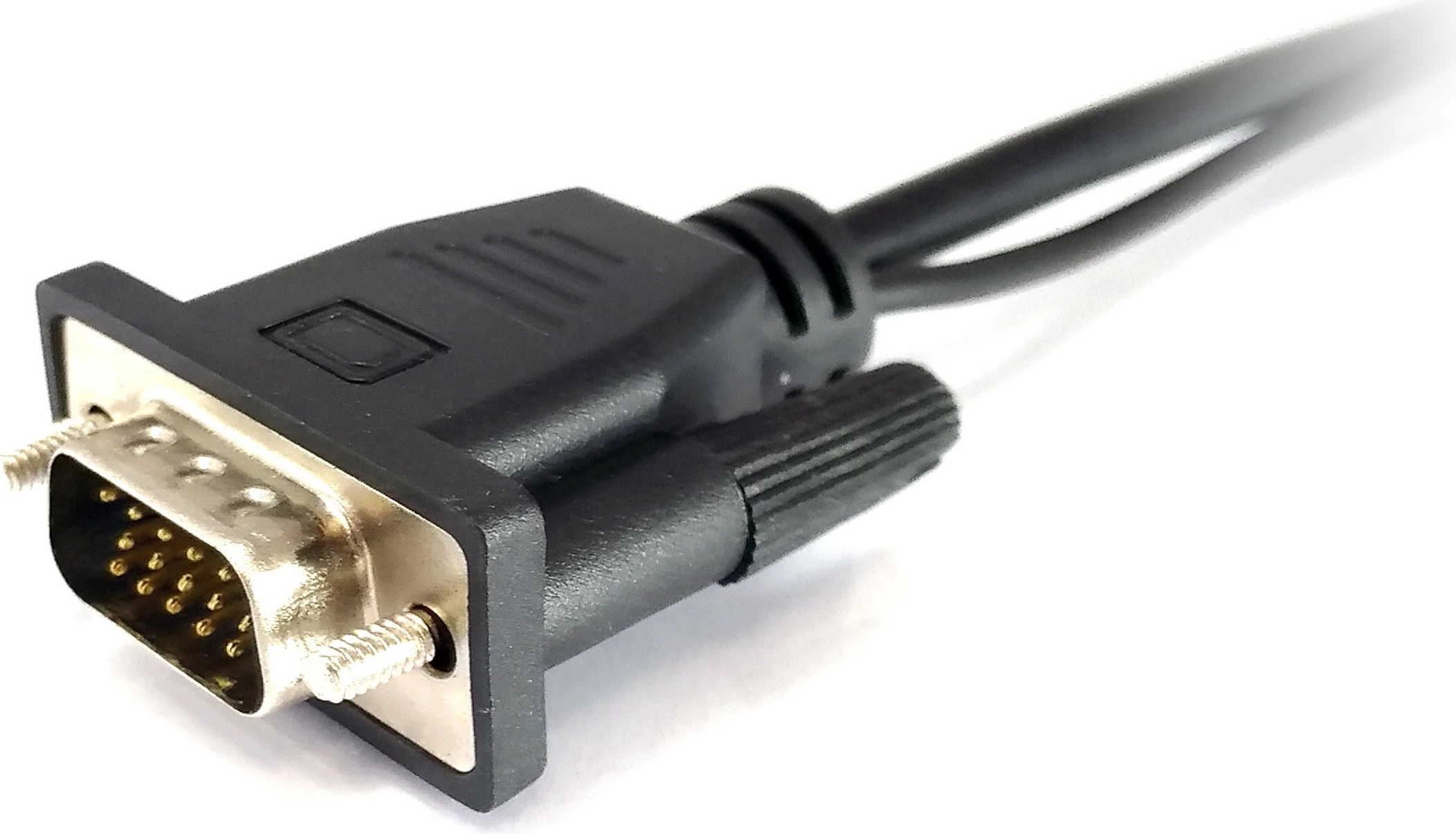 Adapter VGA në HDMI me Audio Equip, 0.2 m, i zi