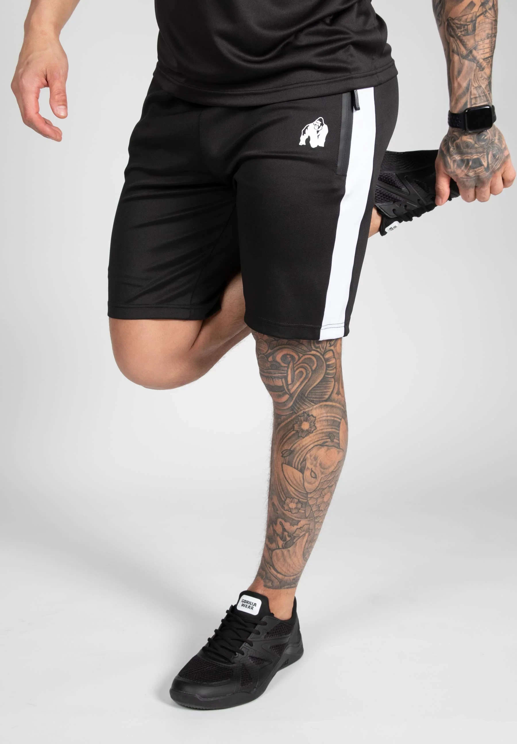 Benton Track Shorts - Black [Madhësia: S]