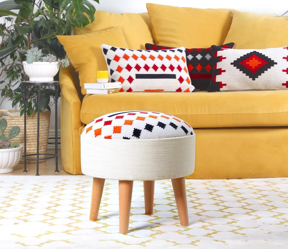 Puf Atelier del Sofa, Farm, i bardhë