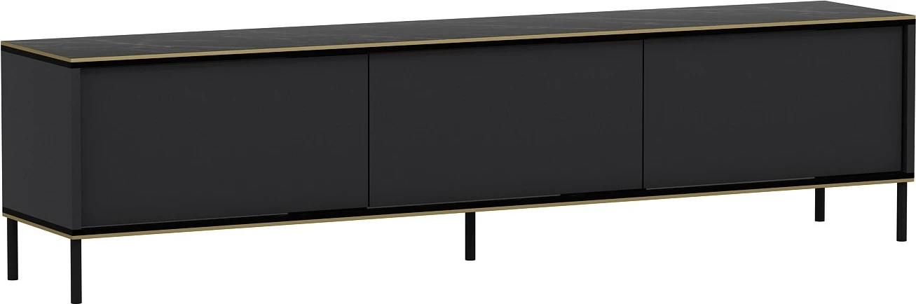 Komodë TV Skye Decor, ngjyrë antracit