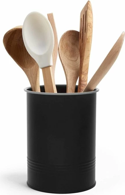 Mbajtës utensilesh kuzhine VONSHEF 1000293 17 x 13 cm i zi