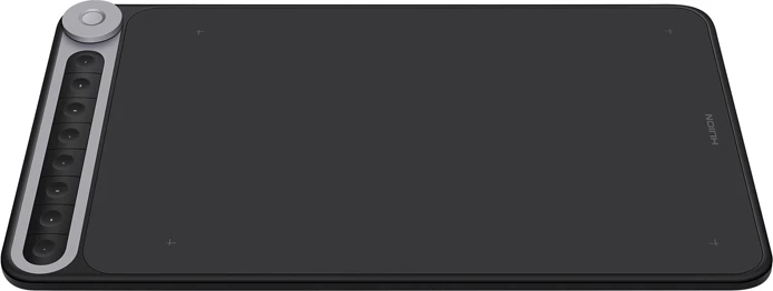 Tablet grafik Huion Q620M, wireless dhe me kabllo, 266.7x166.7mm, 8 butona programues, i zi