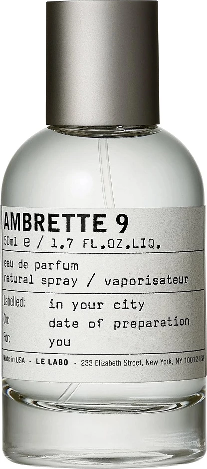 Eau de Parfum unisex Le Labo Ambrette 9, 50ml