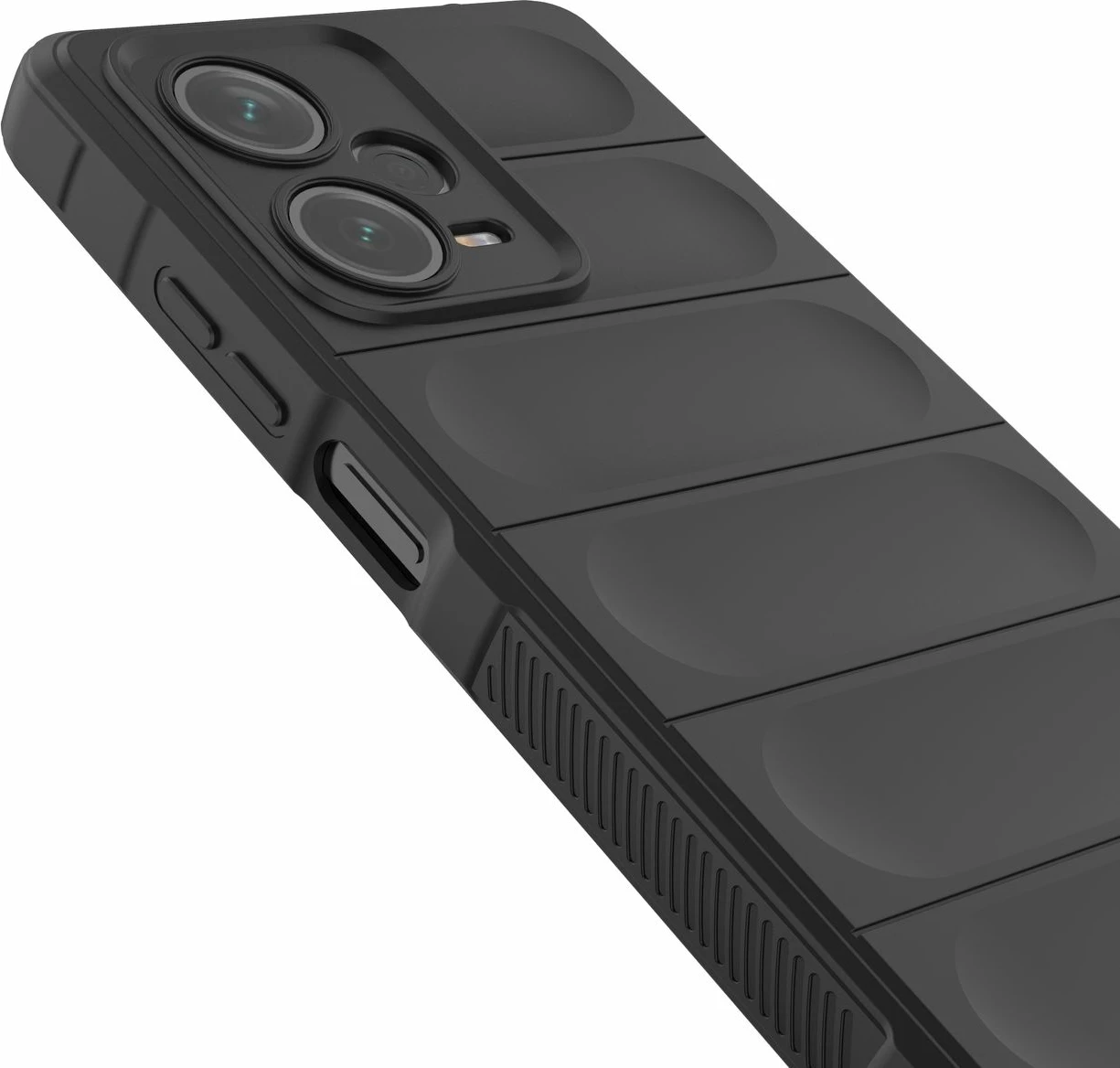 Mbështjellës Hurtel Magic Shield Case për Xiaomi Redmi Note 12 Pro+, i kuq