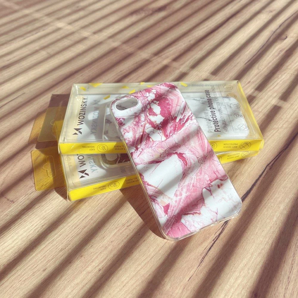 Mbështjellës Wozinsky Marble për Xiaomi Mi 11i / Poco F3, TPU, Bardhë