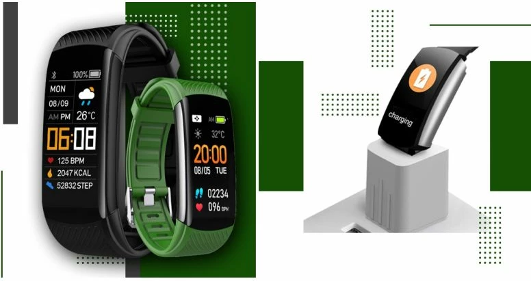 Smartwatch Giewont, e gjelbërt