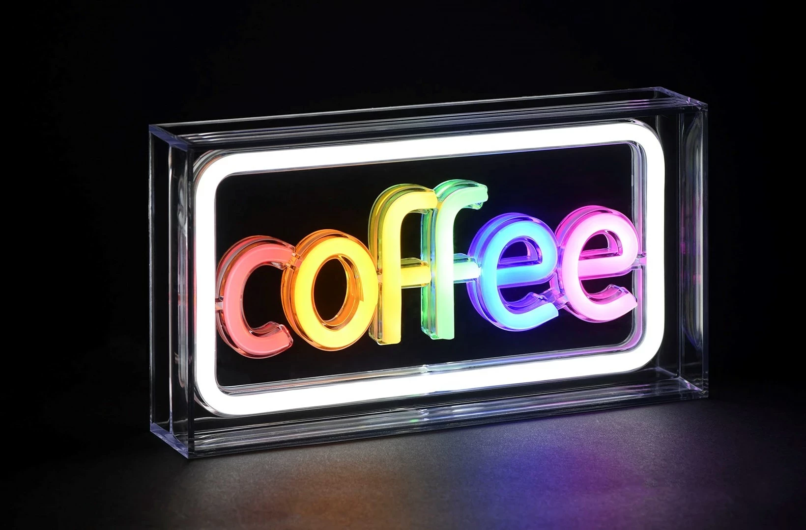 Neon LED Activejet AJE-NEON COFFEE, Multikolor