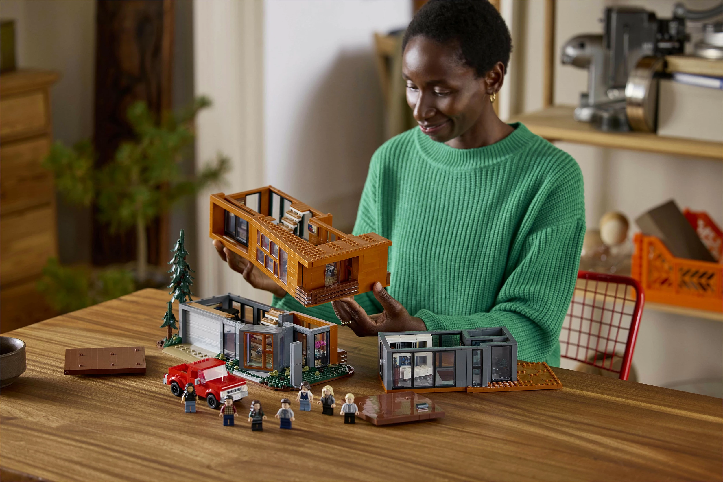 Set ndërtimi LEGO Ideas Twilight The Cullen House 21354, 2001 pjesë, 18+, shumëngjyrësh