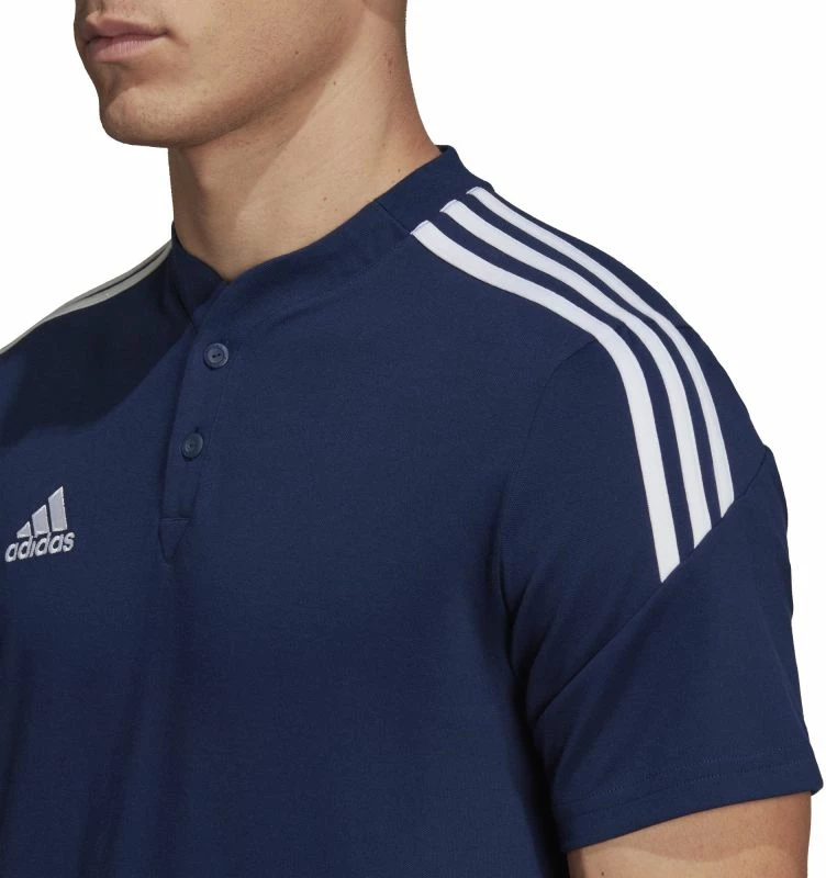 Fanellë polo për meshkuj adidas, blu marine [Madhësia: S]