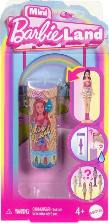 Kukull Mini Barbie Color Reveal Mattel JCR08, 3.5 cm, për vajza