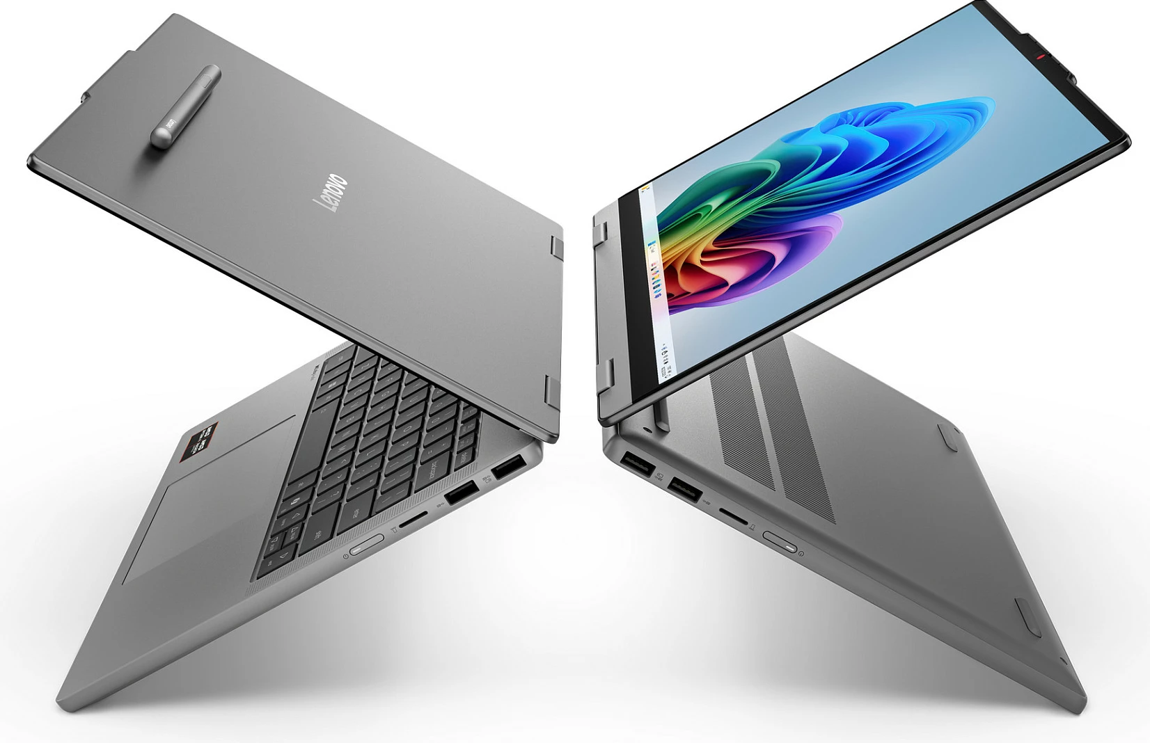 Laptop Lenovo IdeaPad 5 2in1 RYZ AI 7 445, 16GB RAM Memorje, 512GB SSD, 14" WUXGA, Luna Grey