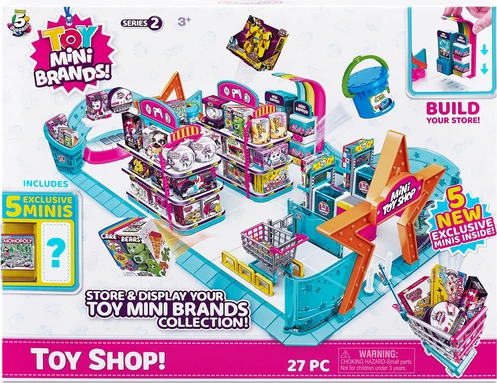 5 Surprise Toy Mini Brands Toy Shop Playset Series 2 by ZURU