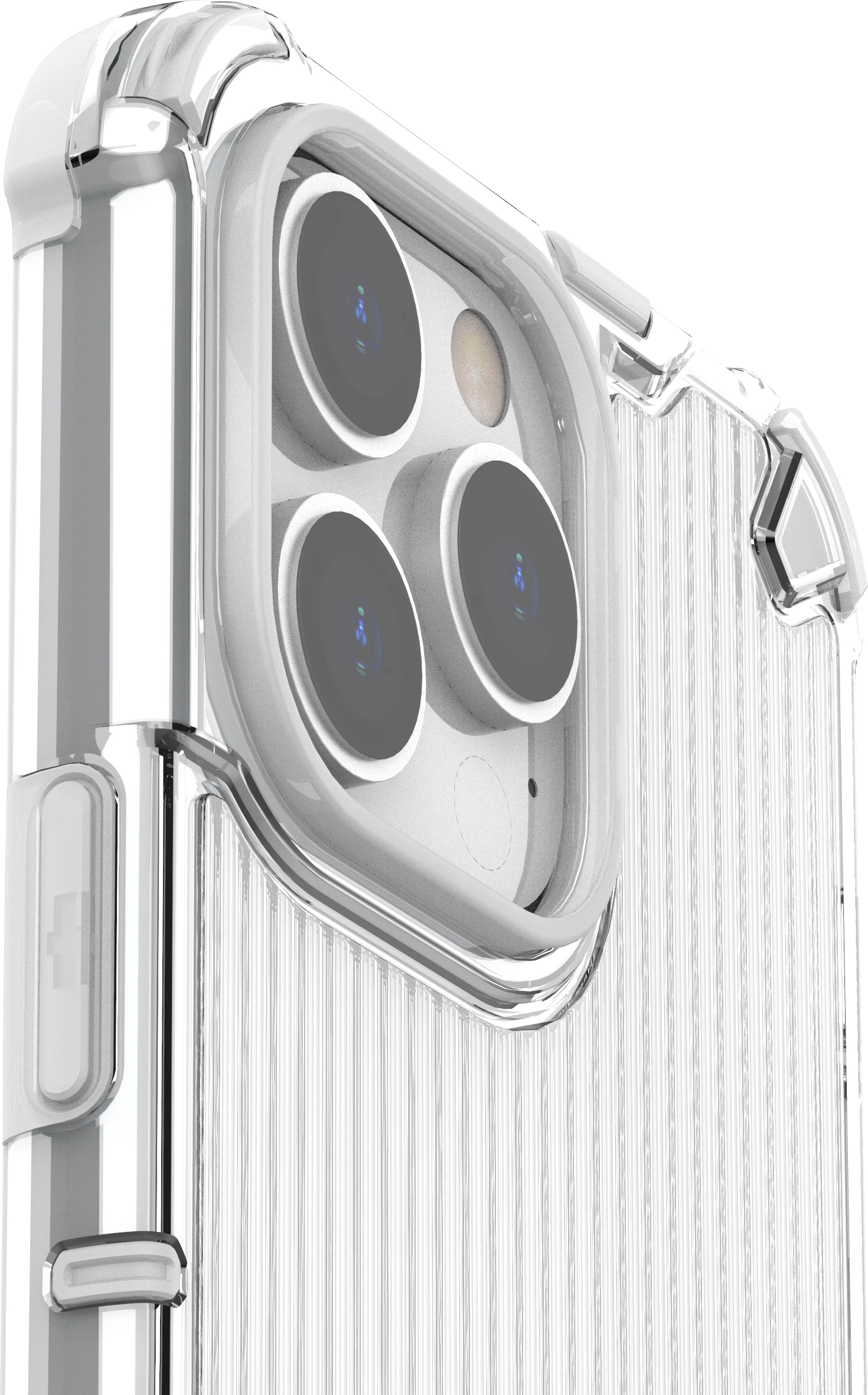 Mbështjellës Hurtel Ombre Protect Case për iPhone 14 Pro Max, rozë-kaltër