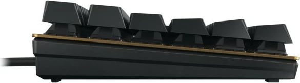 Tastierë mekanike Cherry KC 200 MX, QWERTZ, USB, Cherry MX Brown, e zezë, bronz