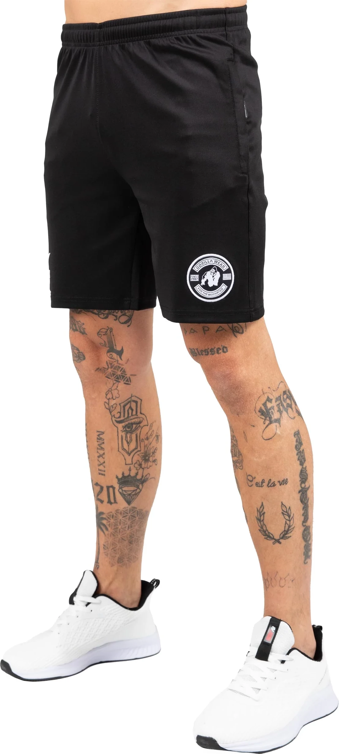 Vernon Track Shorts - Black
