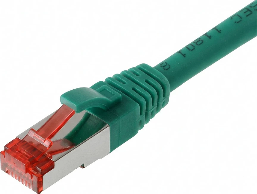 Kabllo rrjeti No-Name CAT6 RJ45 S/FTP, 3m, 1Gbps, e gjelbër