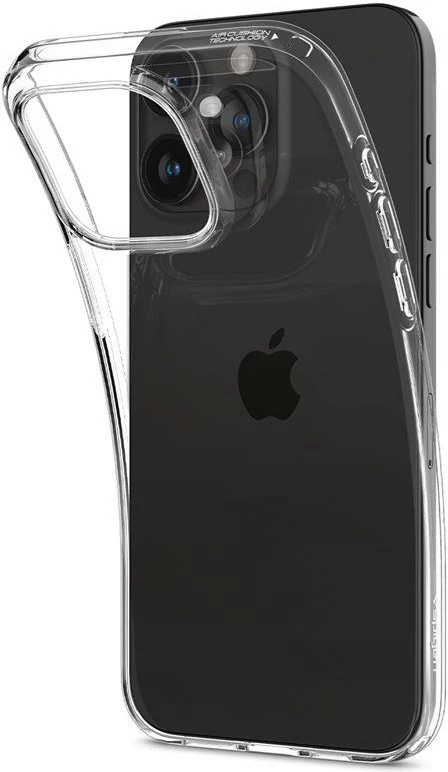 Mbështjellës Spigen Crystal Flex për iPhone 15 Pro Max, Transparent