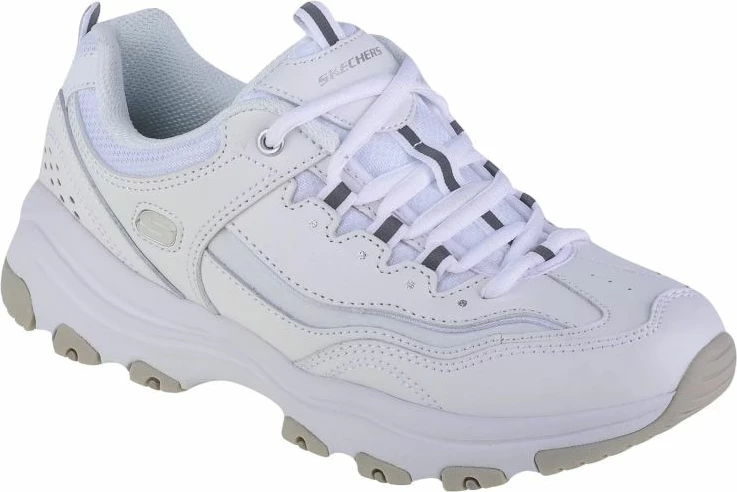 Këpucë Skechers, të bardha