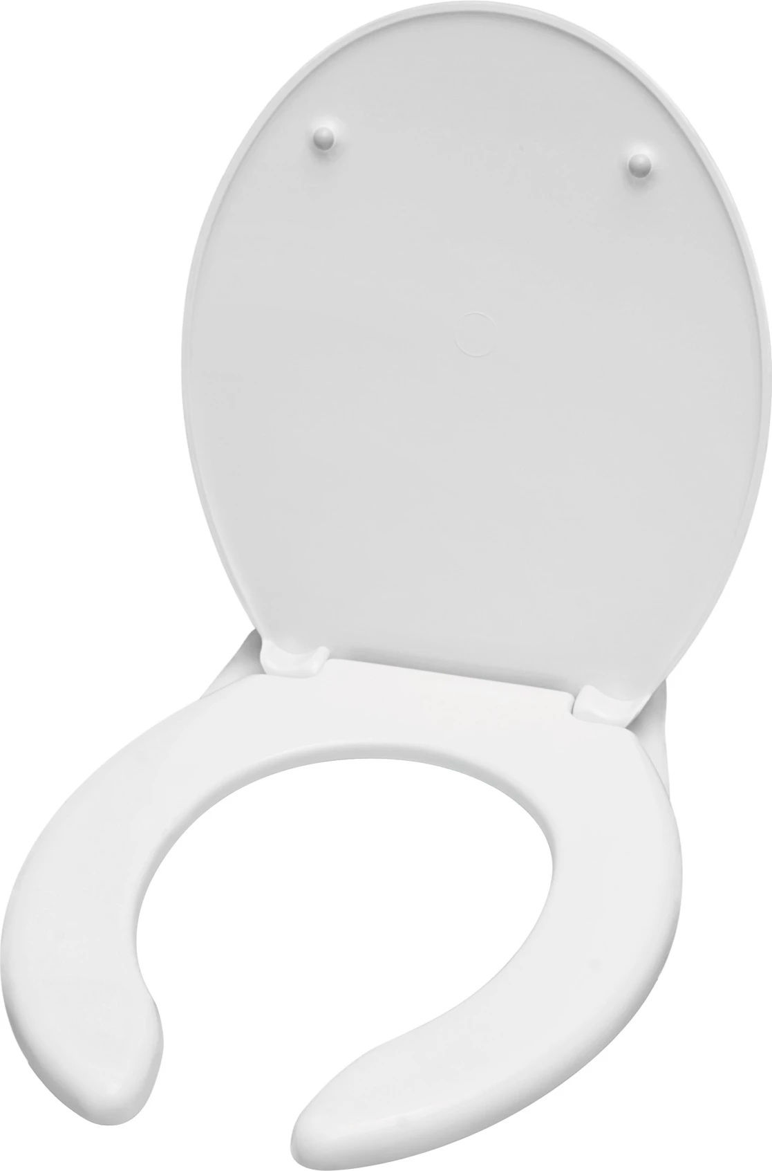 Ulëse tualeti Cersanit Etiuda K98-0002, duroplast antibakterial 45.5x38.4 cm, e bardhë 5