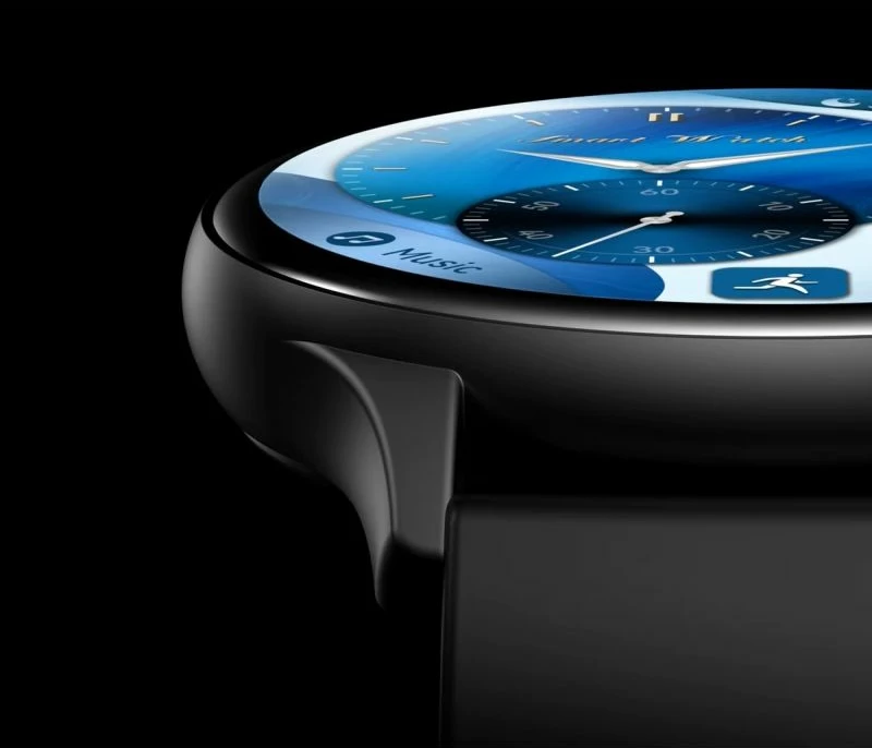 Smartwatch RUBICON unisex, e zezë