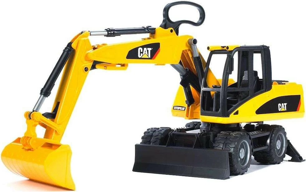 Lodër ekskavator BRUDER Caterpillar BR-02445, plastikë, e verdhë