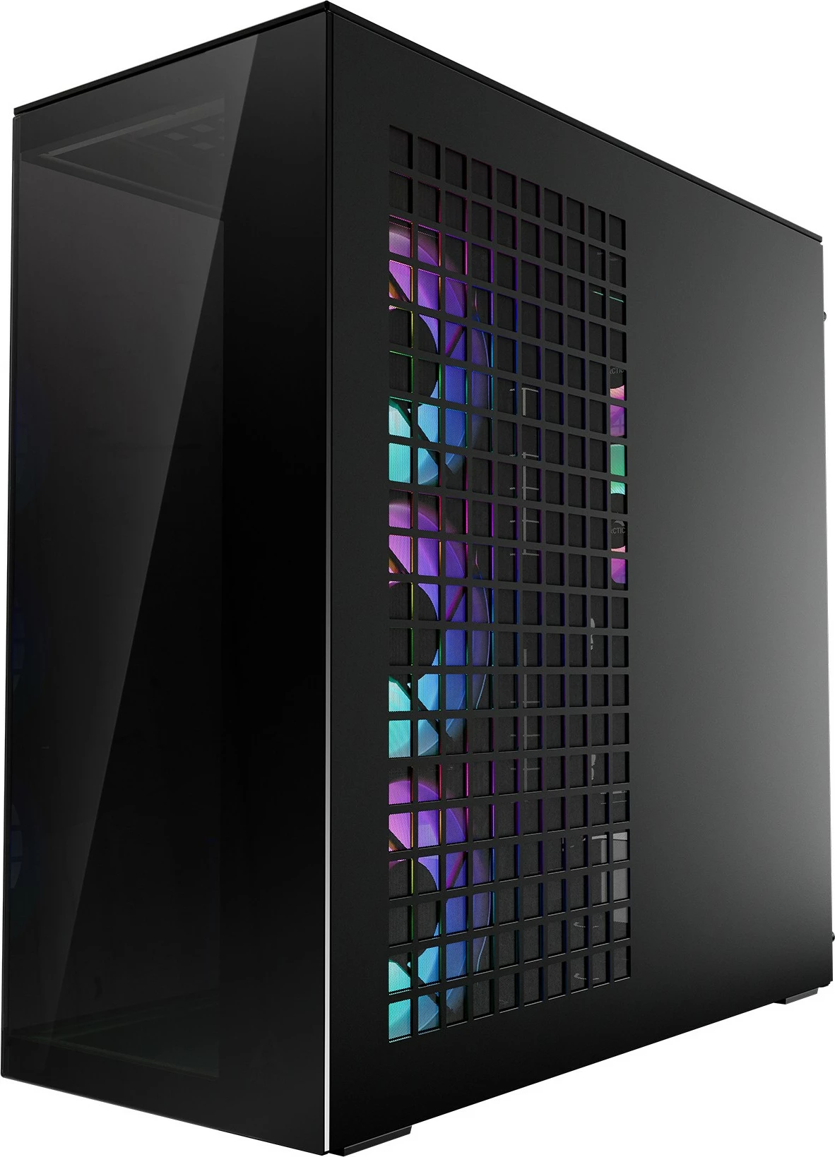 Kasë ARCTIC Xtender Mirrow Black Window, Midi Tower, EATX, RGB, e zezë
