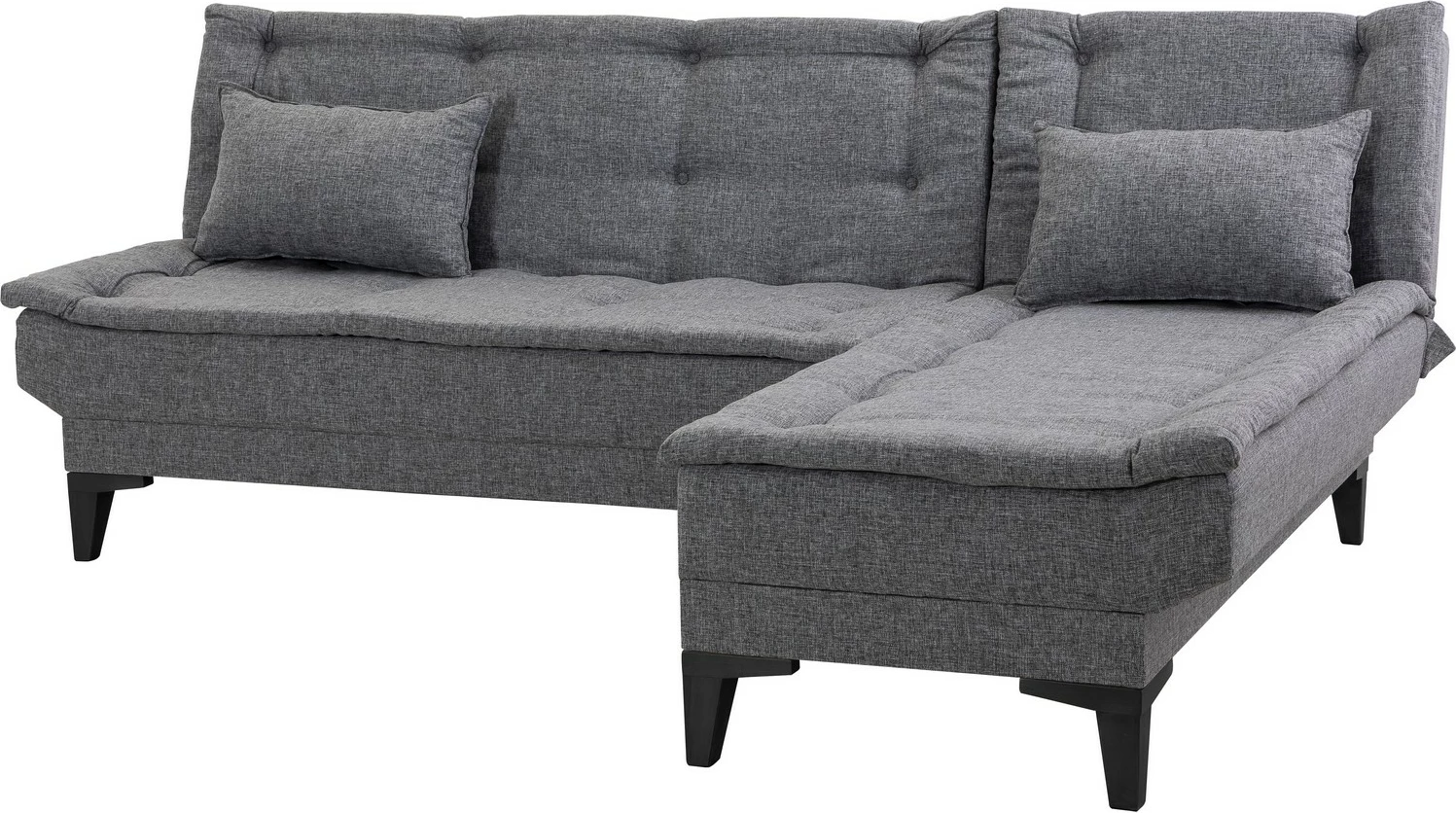 Kënd-sofë krevati Atelier del Sofa, Santo-S, ngjyrë gri e errët