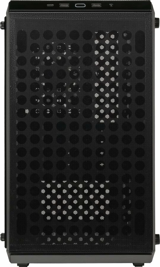 Kasë Cooler Master Q300L V2 Q300LV2-KGNN-S00 Micro Tower, Micro-ATX/Mini-ITX, USB-C, xham i kalitur, e zezë