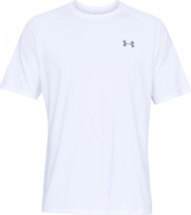 Maicë për Stërvitje Under Armour Tech 2.0 SS M, e bardhë
